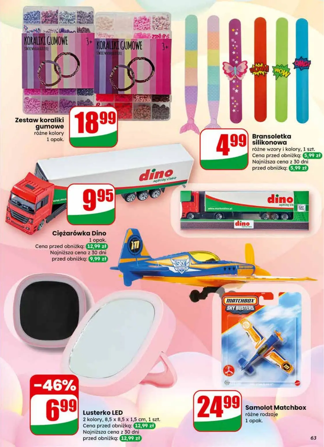 gazetka promocyjna dino Walentynki i Tłusty Czwartek - Strona 63