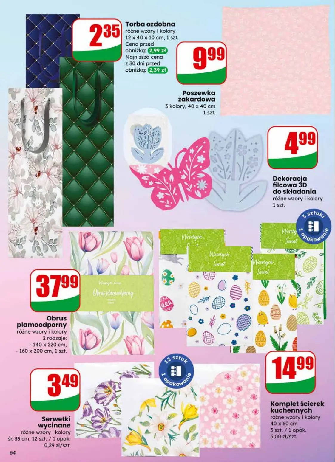 gazetka promocyjna dino Walentynki i Tłusty Czwartek - Strona 64