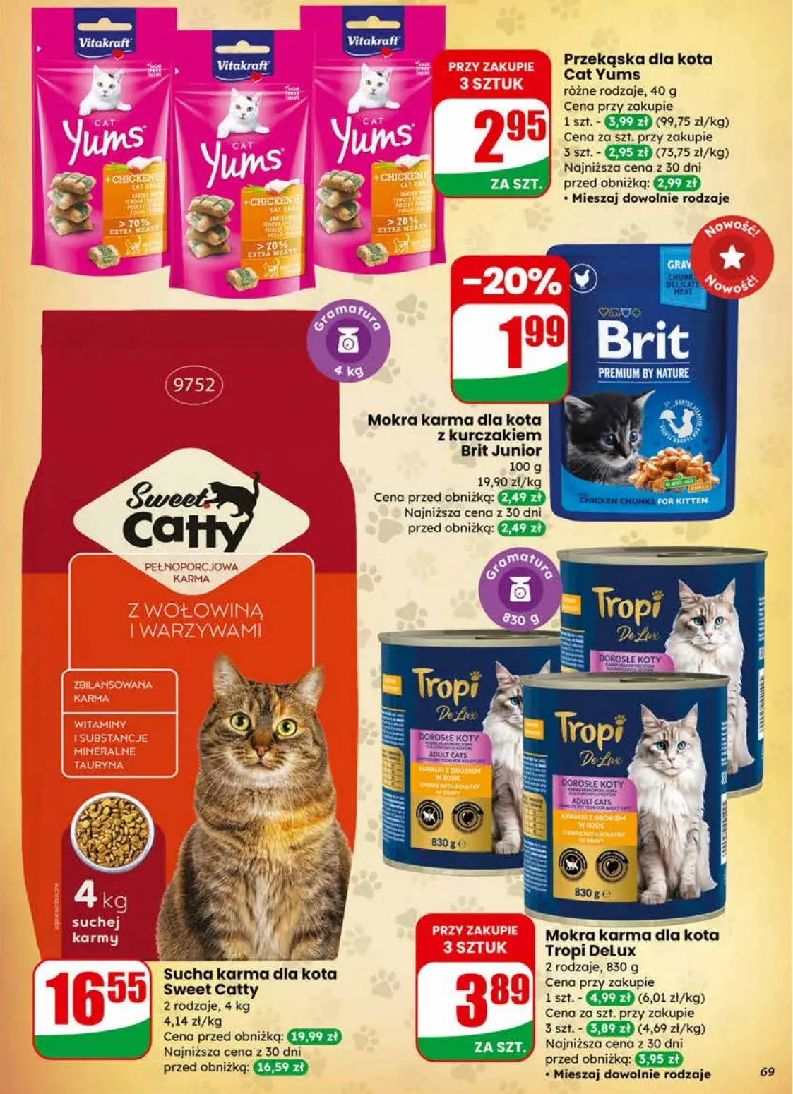 gazetka promocyjna dino Walentynki i Tłusty Czwartek - Strona 69