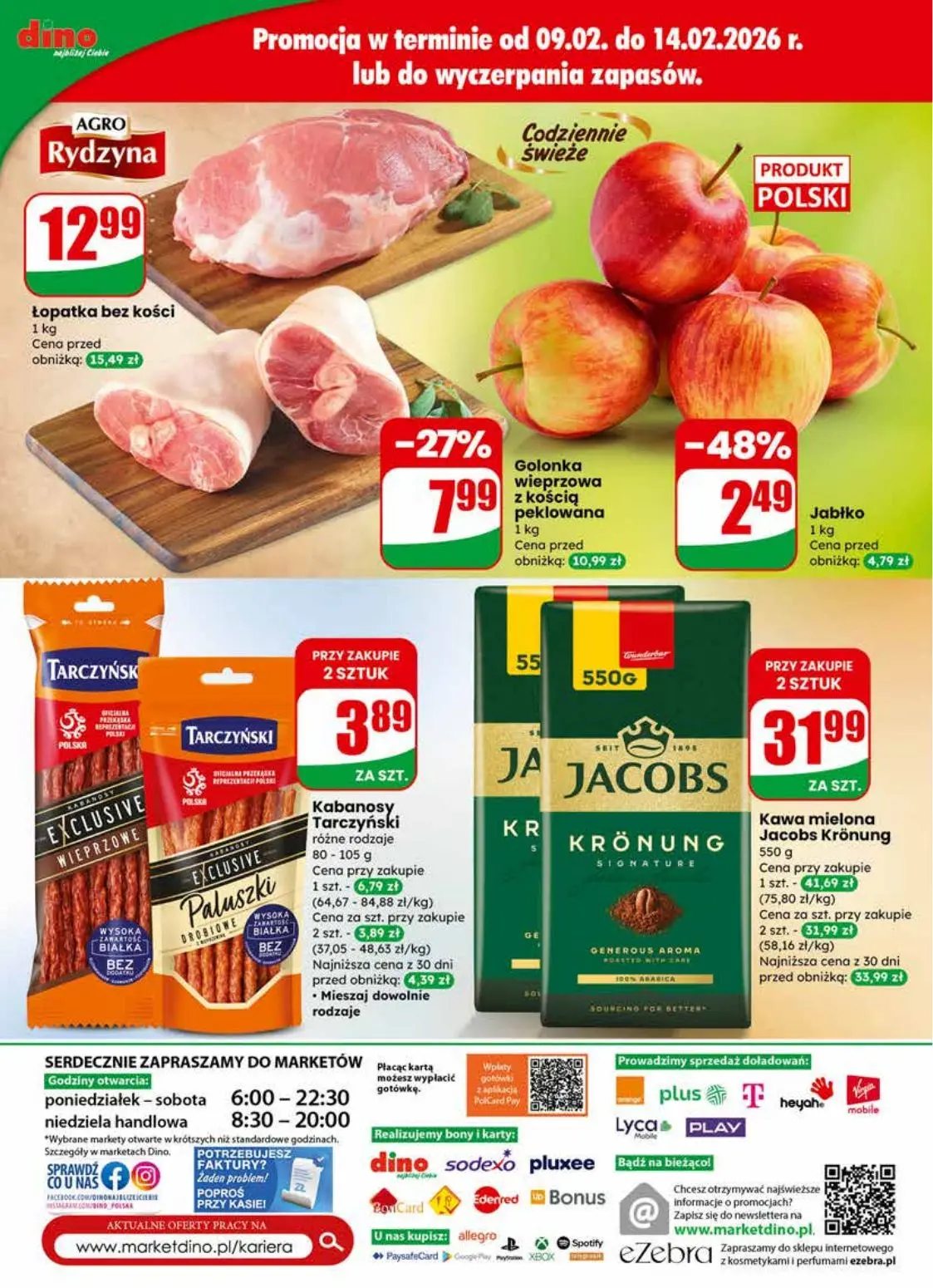 gazetka promocyjna dino Walentynki i Tłusty Czwartek - Strona 78