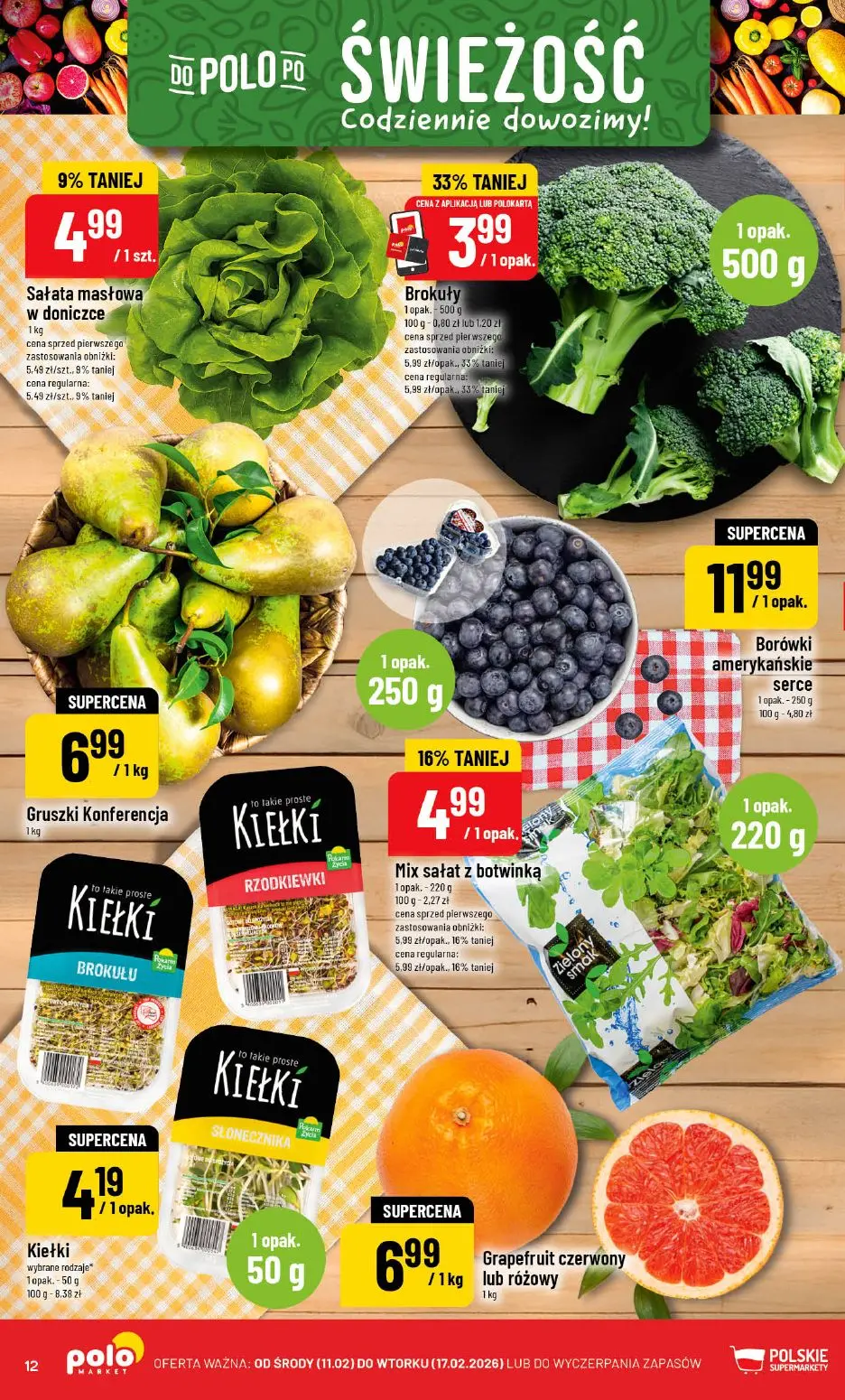gazetka promocyjna POLOmarket Walentynkowy tłusty czwartek - Strona 12
