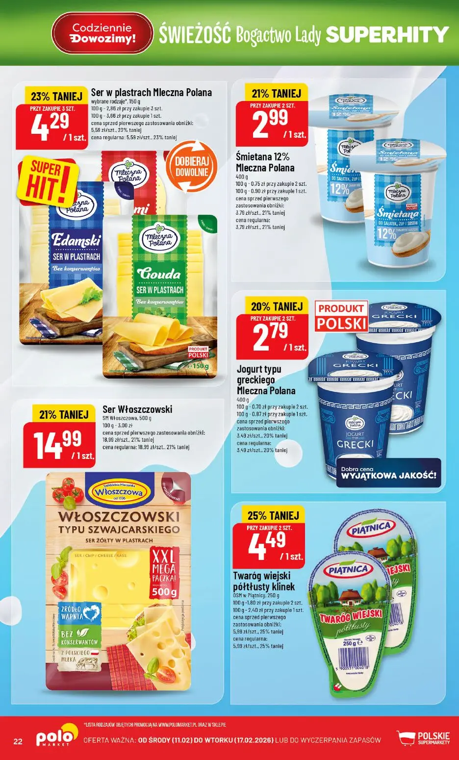 gazetka promocyjna POLOmarket Walentynkowy tłusty czwartek - Strona 22