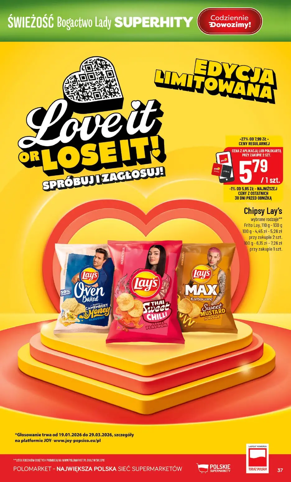 gazetka promocyjna POLOmarket Walentynkowy tłusty czwartek - Strona 37