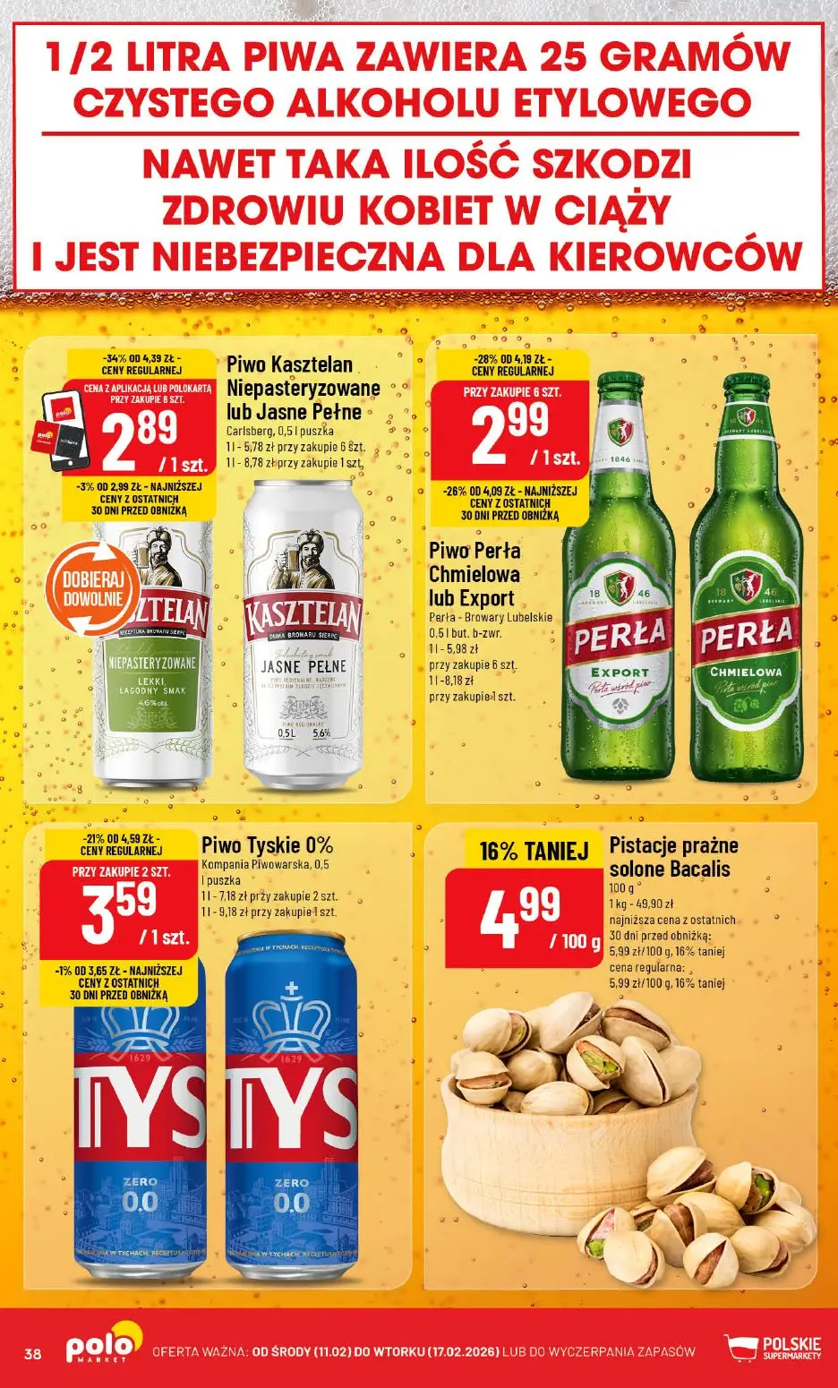 gazetka promocyjna POLOmarket Walentynkowy tłusty czwartek - Strona 38