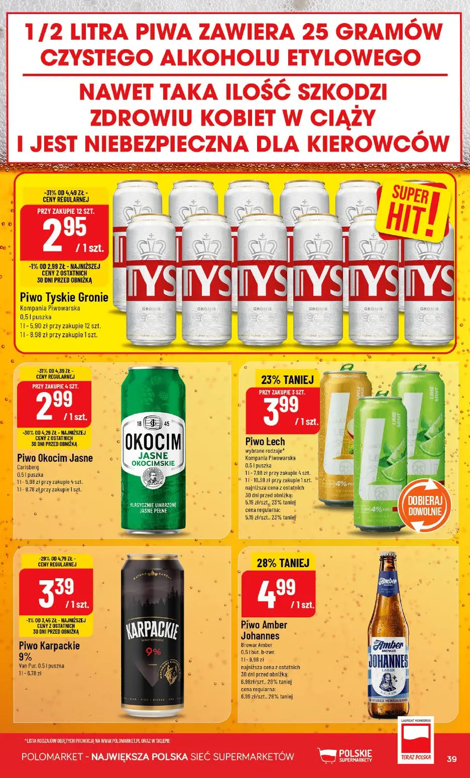 gazetka promocyjna POLOmarket Walentynkowy tłusty czwartek - Strona 39