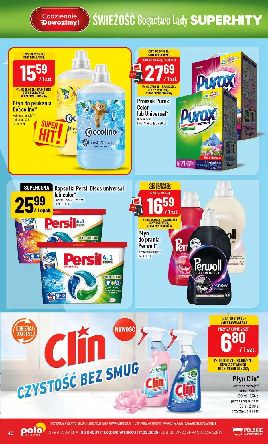 gazetka promocyjna POLOmarket Walentynkowy tłusty czwartek - Strona 40