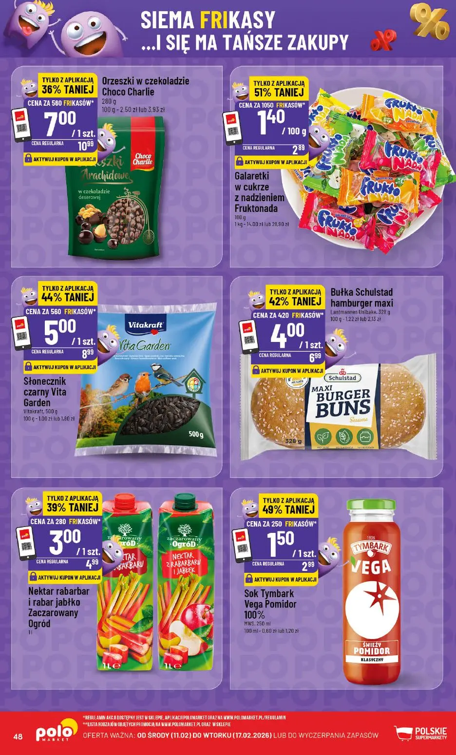 gazetka promocyjna POLOmarket Walentynkowy tłusty czwartek - Strona 48