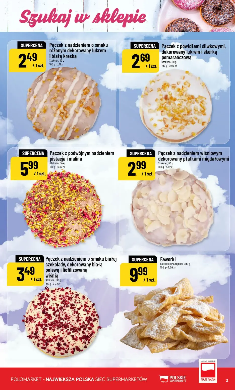 gazetka promocyjna POLOmarket Walentynkowy tłusty czwartek - Strona 3