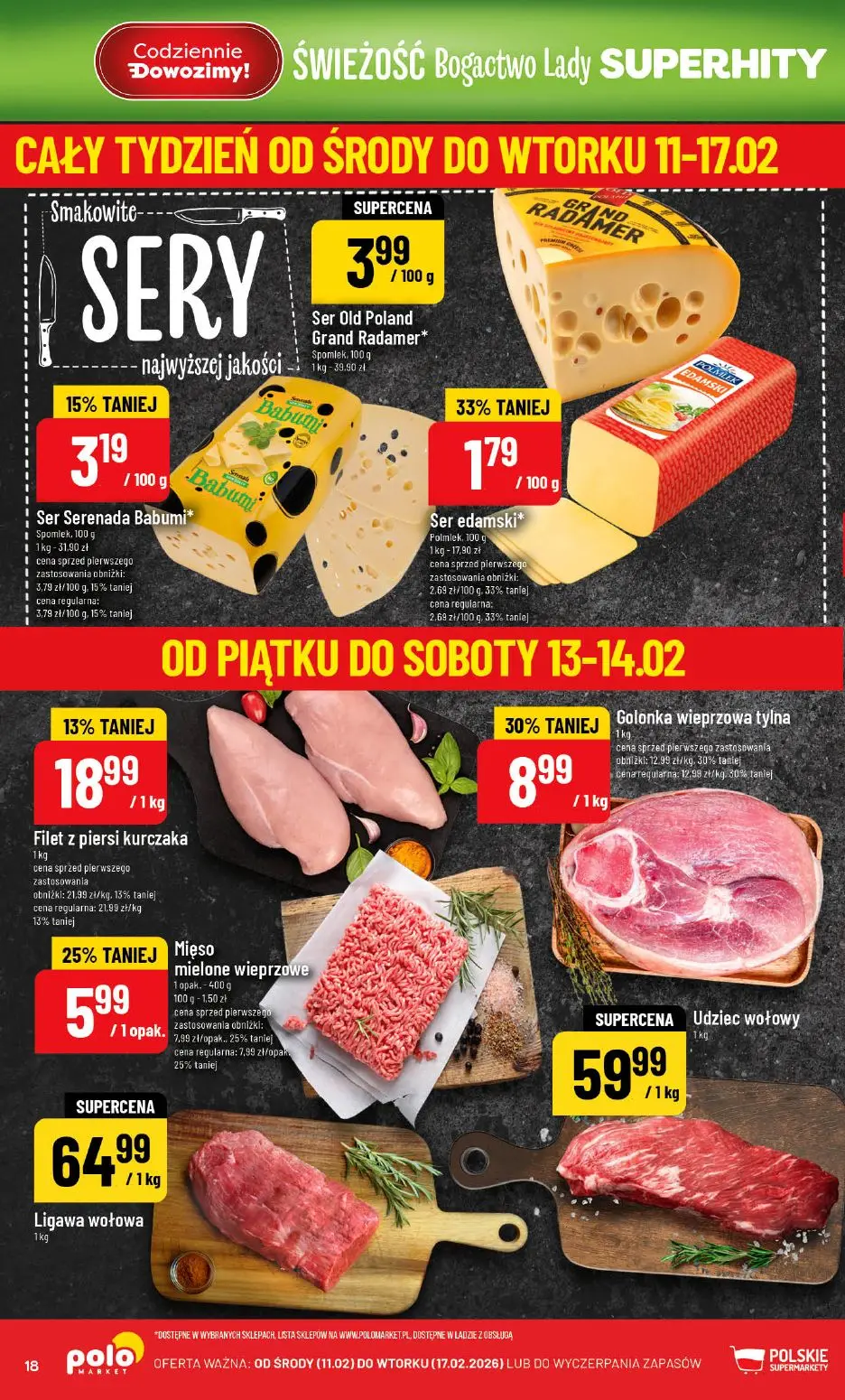 gazetka promocyjna POLOmarket Walentynkowy tłusty czwartek - Strona 18