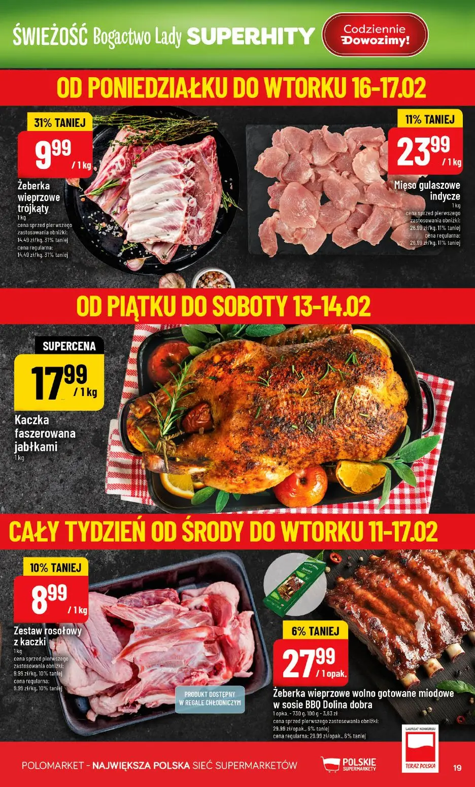 gazetka promocyjna POLOmarket Walentynkowy tłusty czwartek - Strona 19
