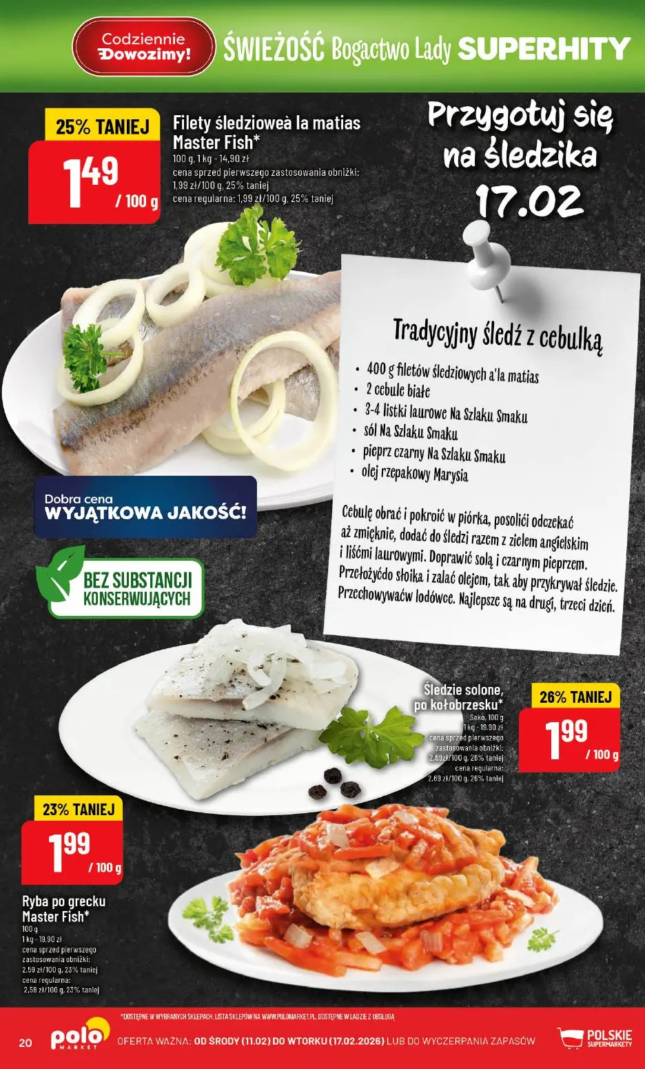 gazetka promocyjna POLOmarket Walentynkowy tłusty czwartek - Strona 20