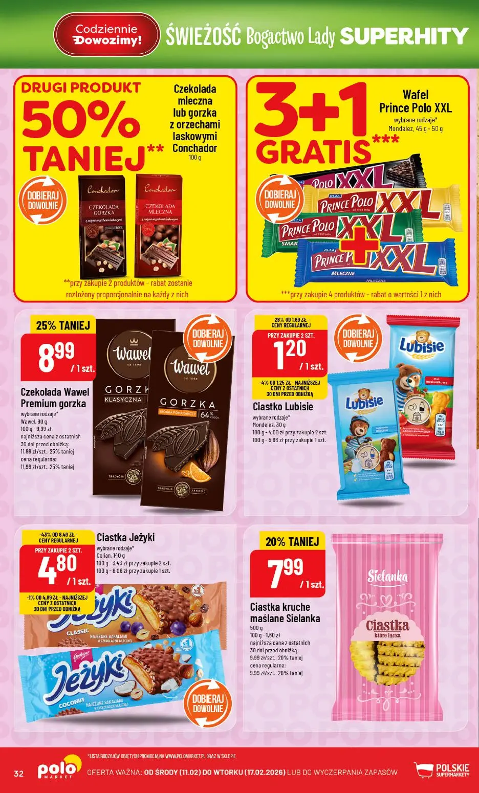gazetka promocyjna POLOmarket Walentynkowy tłusty czwartek - Strona 32