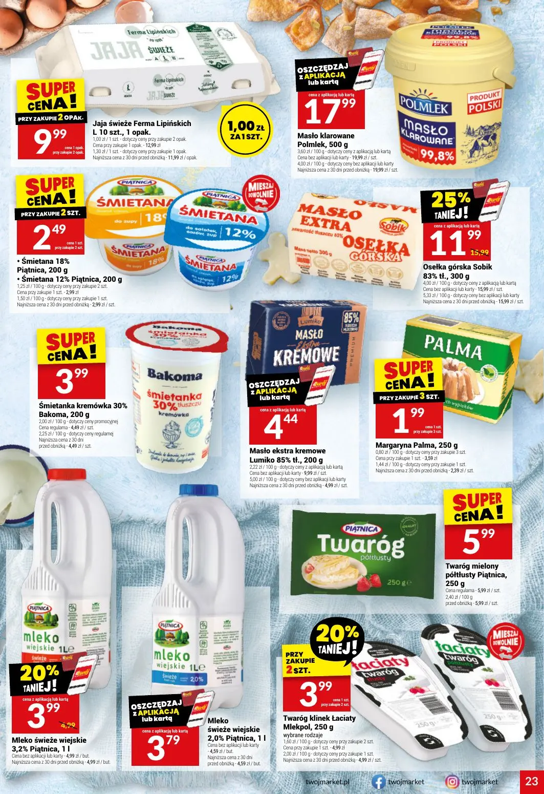 gazetka promocyjna Twój Market  - Strona 23