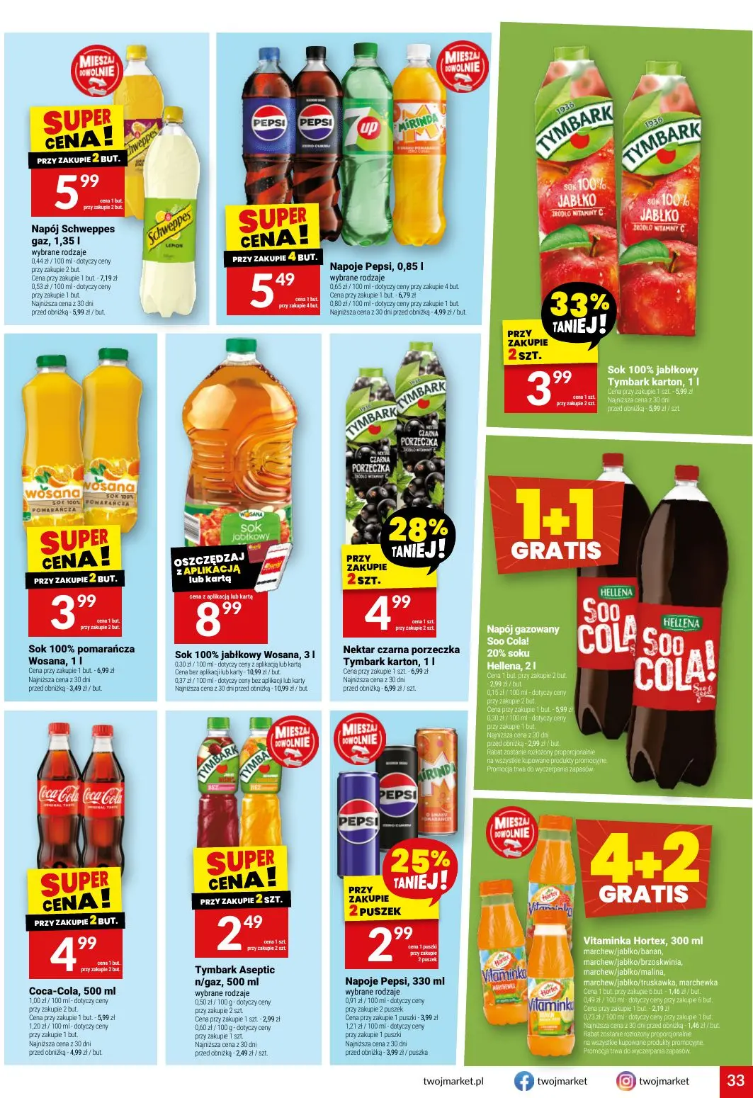 gazetka promocyjna Twój Market  - Strona 33