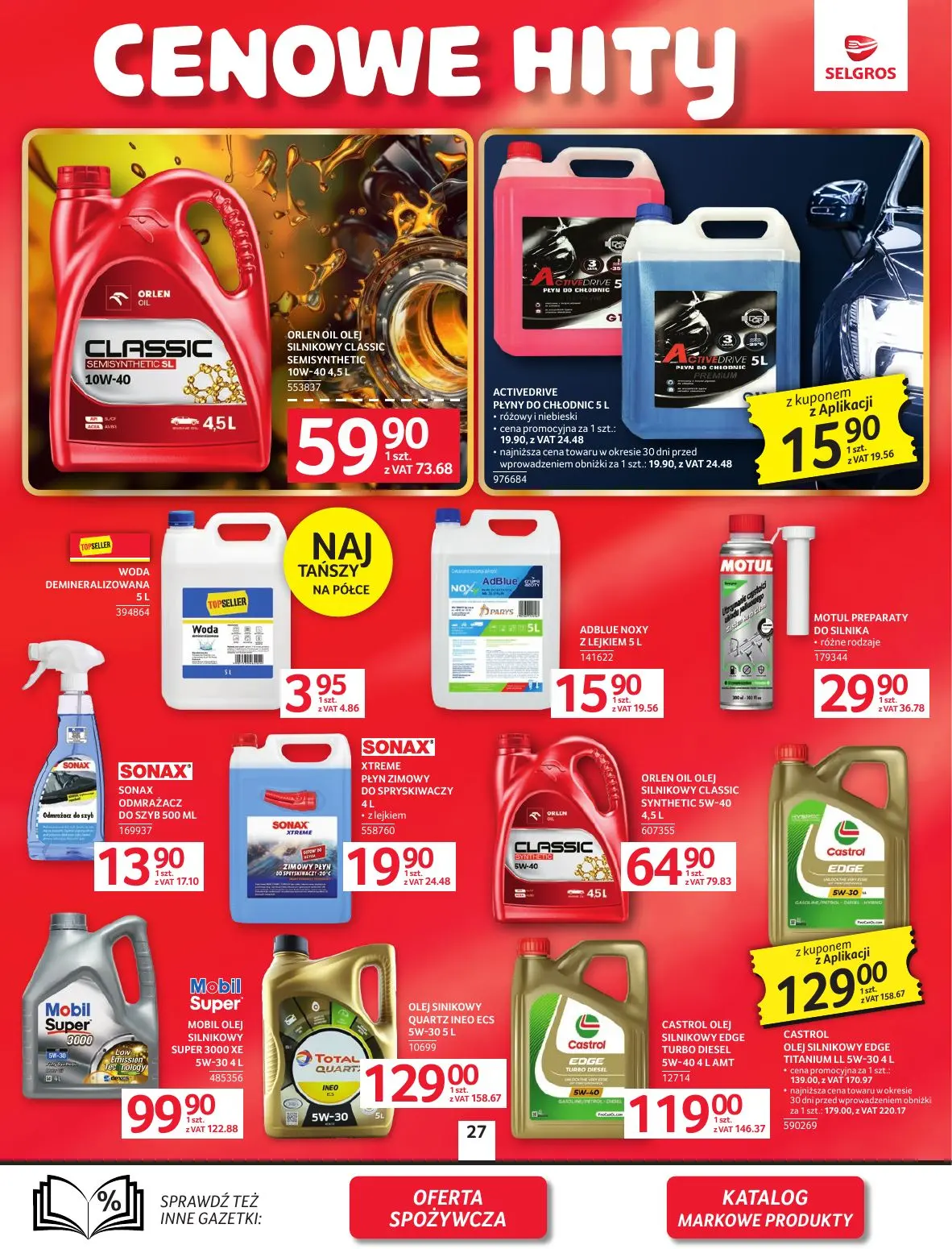 gazetka promocyjna SELGROS Oferta Przemysłowa
 - Strona 29