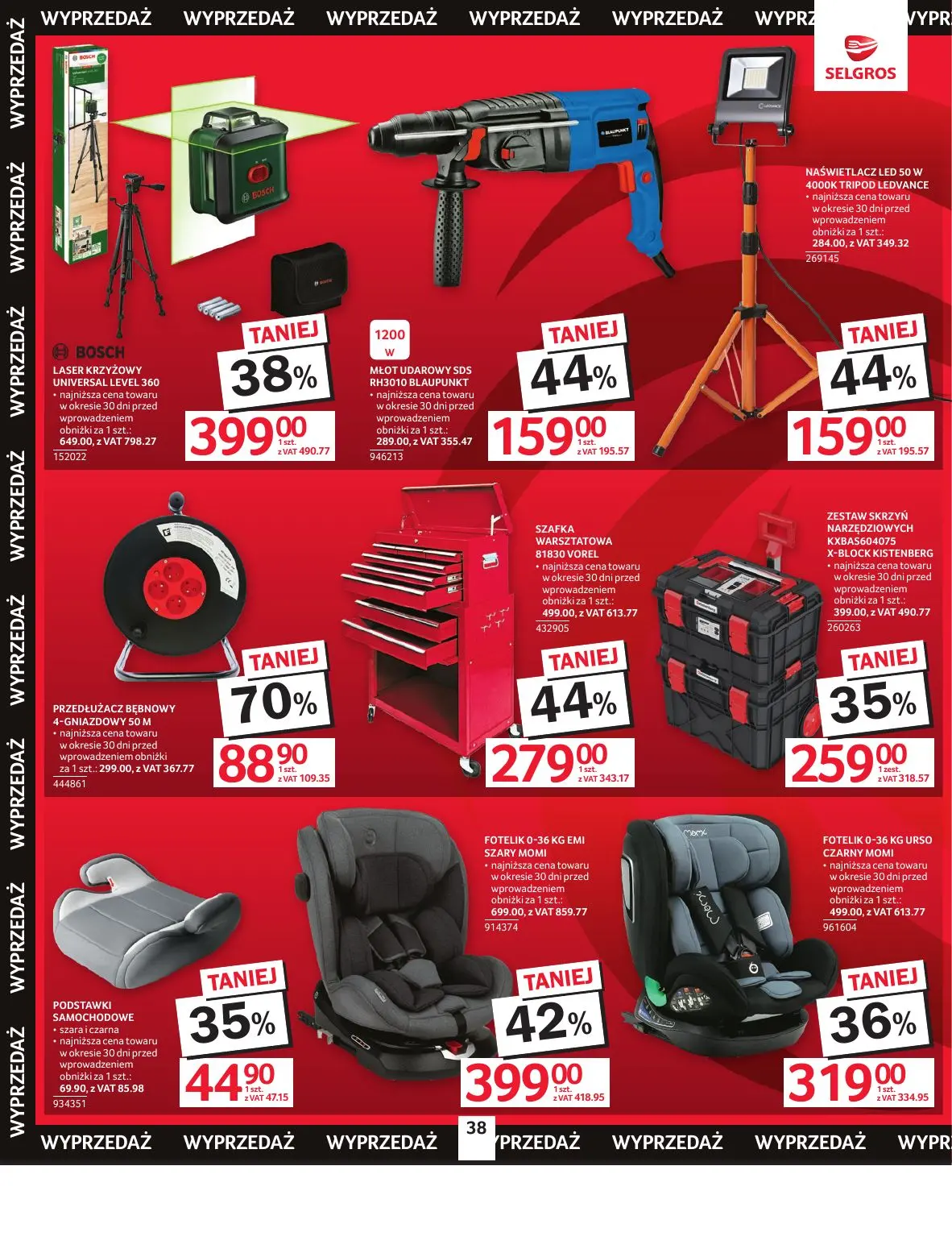 gazetka promocyjna SELGROS Oferta Przemysłowa
 - Strona 40