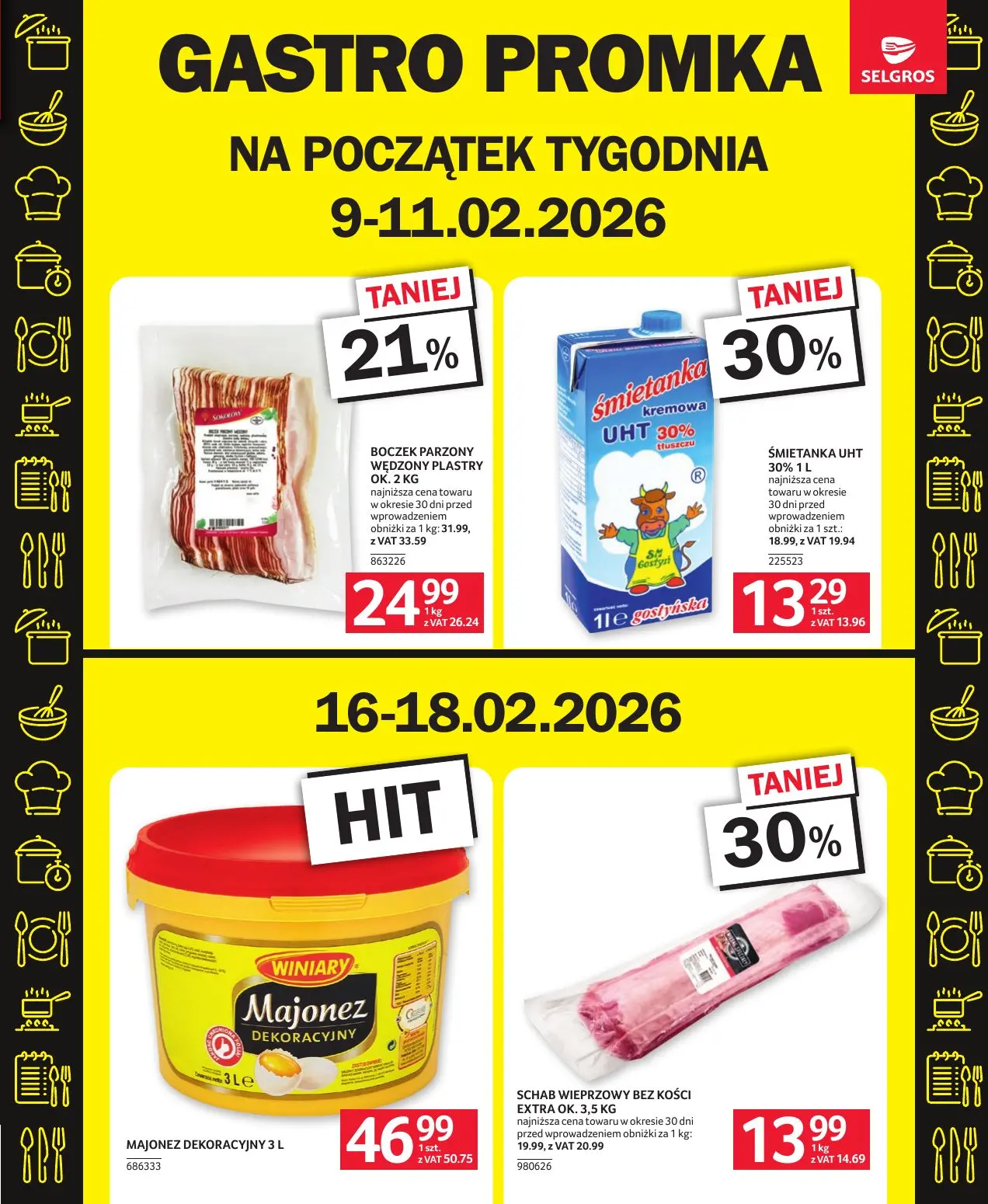 gazetka promocyjna SELGROS Oferta dla gastronomii - Strona 9