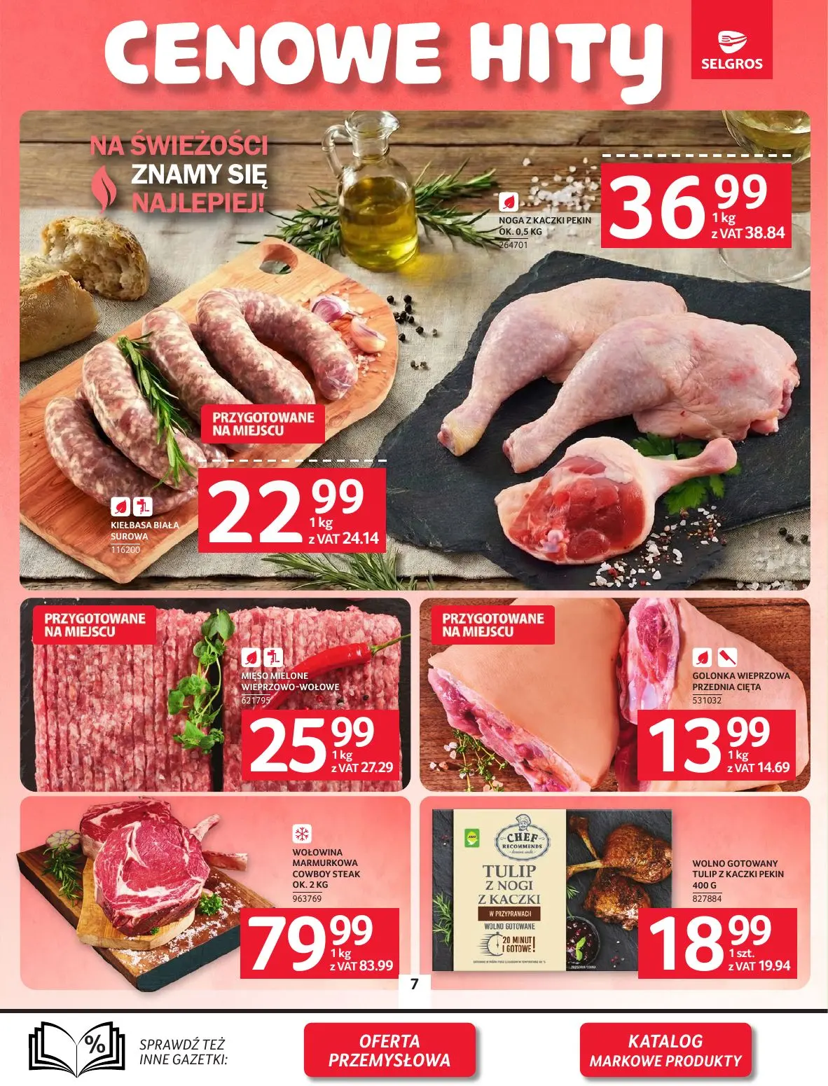 gazetka promocyjna SELGROS Oferta Spożywcza - Strona 7
