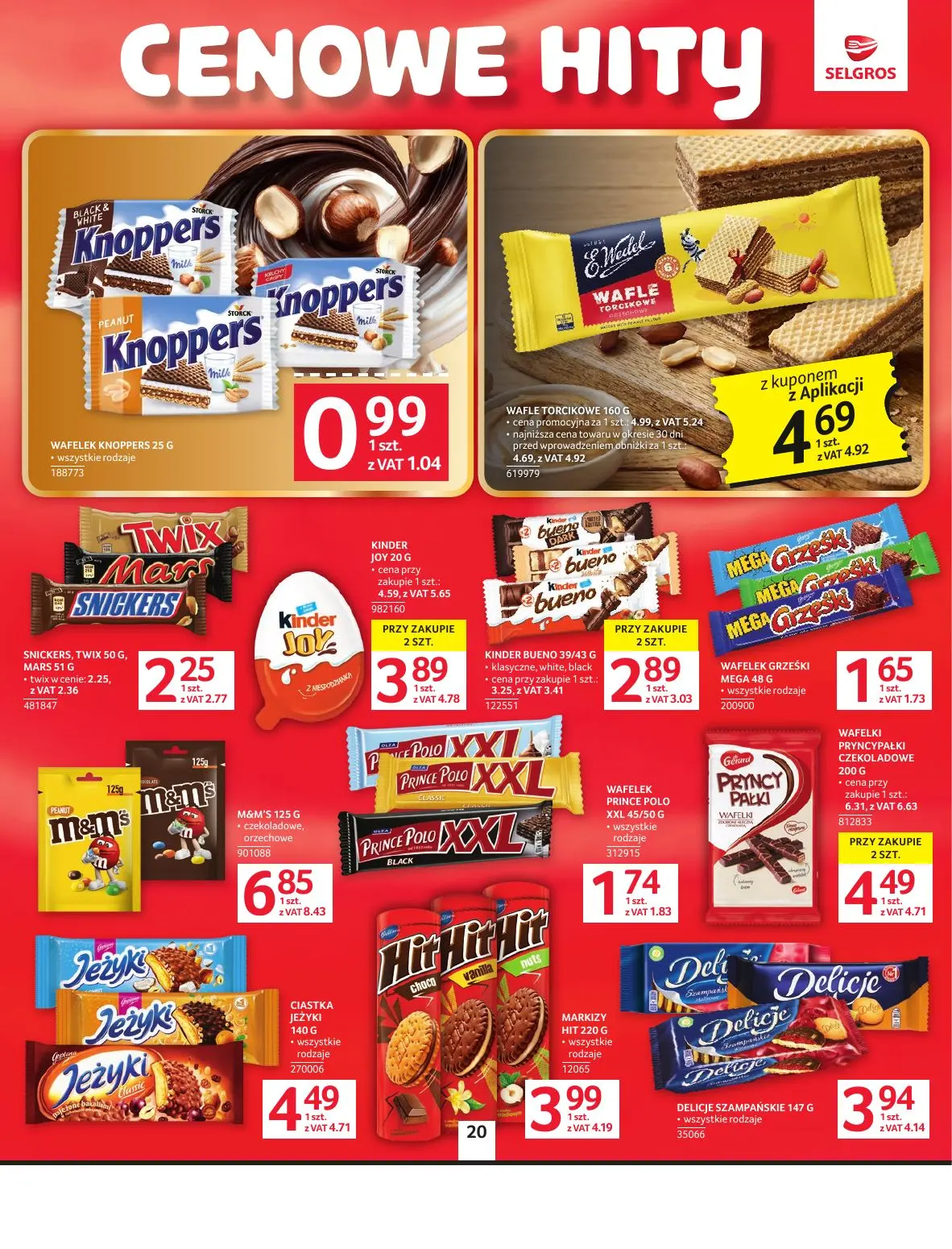 gazetka promocyjna SELGROS Oferta Spożywcza - Strona 20