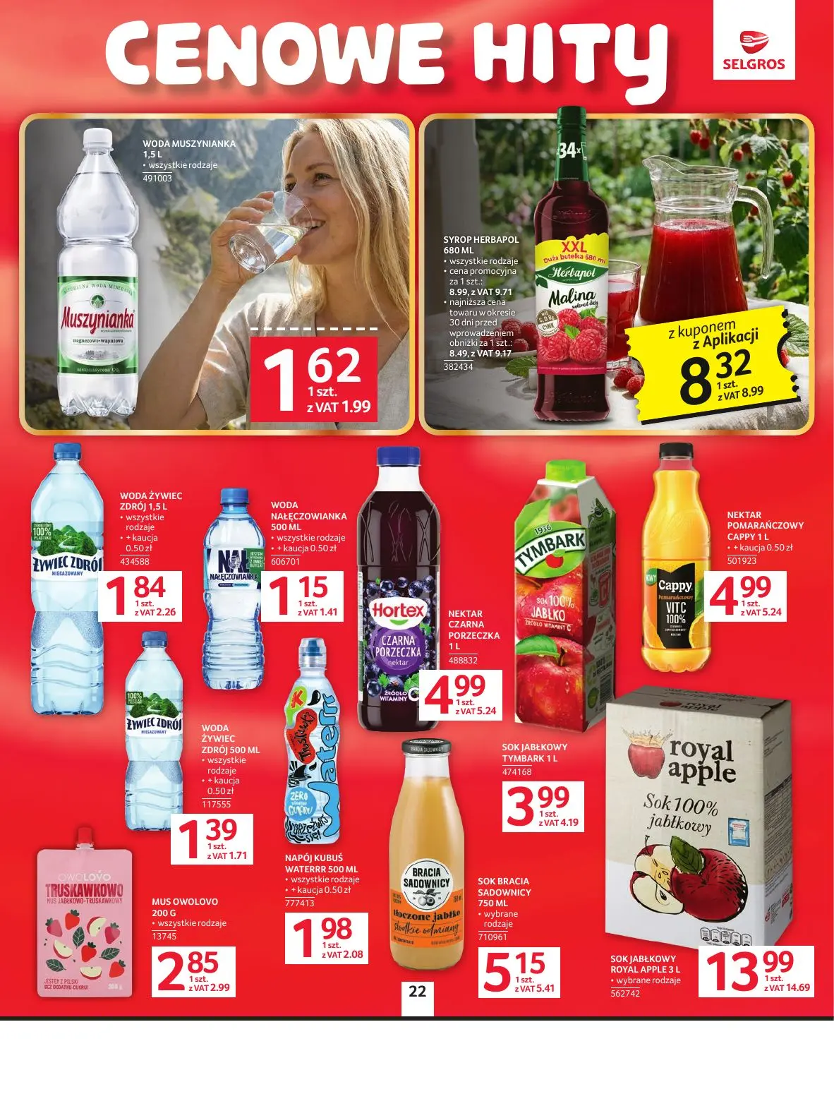 gazetka promocyjna SELGROS Oferta Spożywcza - Strona 22