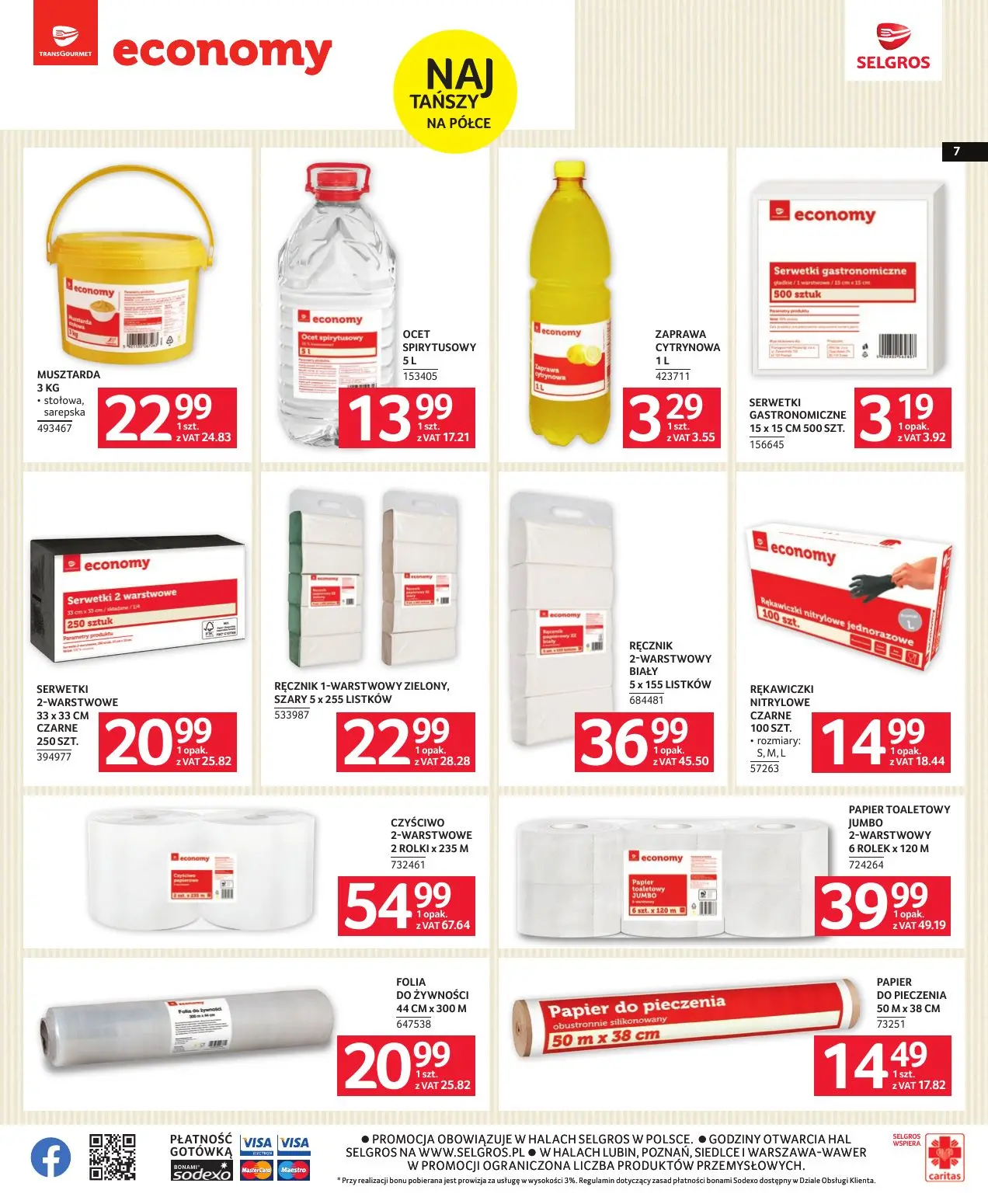 gazetka promocyjna SELGROS Katalog Marki Własne - Strona 7