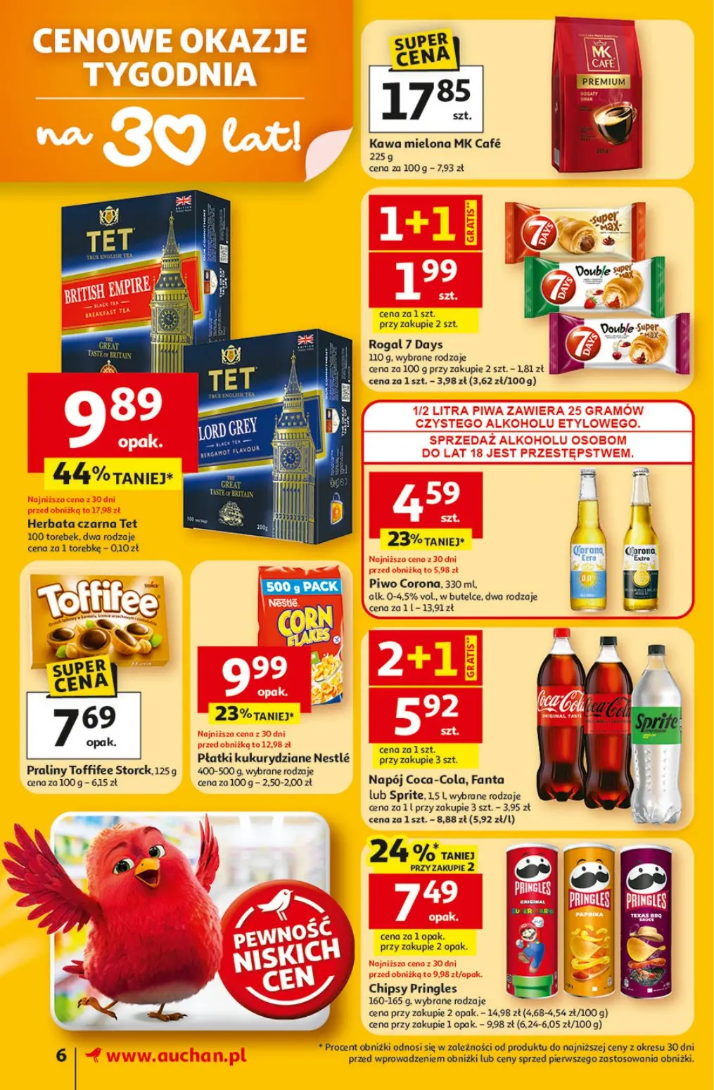 gazetka promocyjna Auchan Supermarket Forma sama nie przyleci! - Strona 6