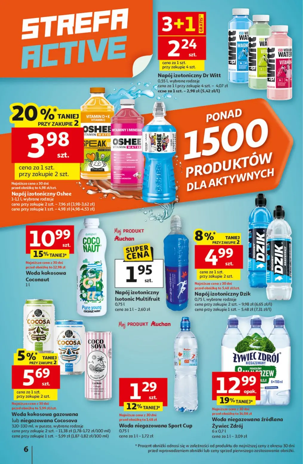 gazetka promocyjna Auchan Forma sama nie przyleci! - Strona 6
