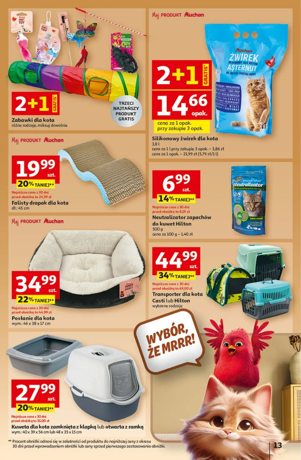 gazetka promocyjna Auchan Forma sama nie przyleci! - Strona 13