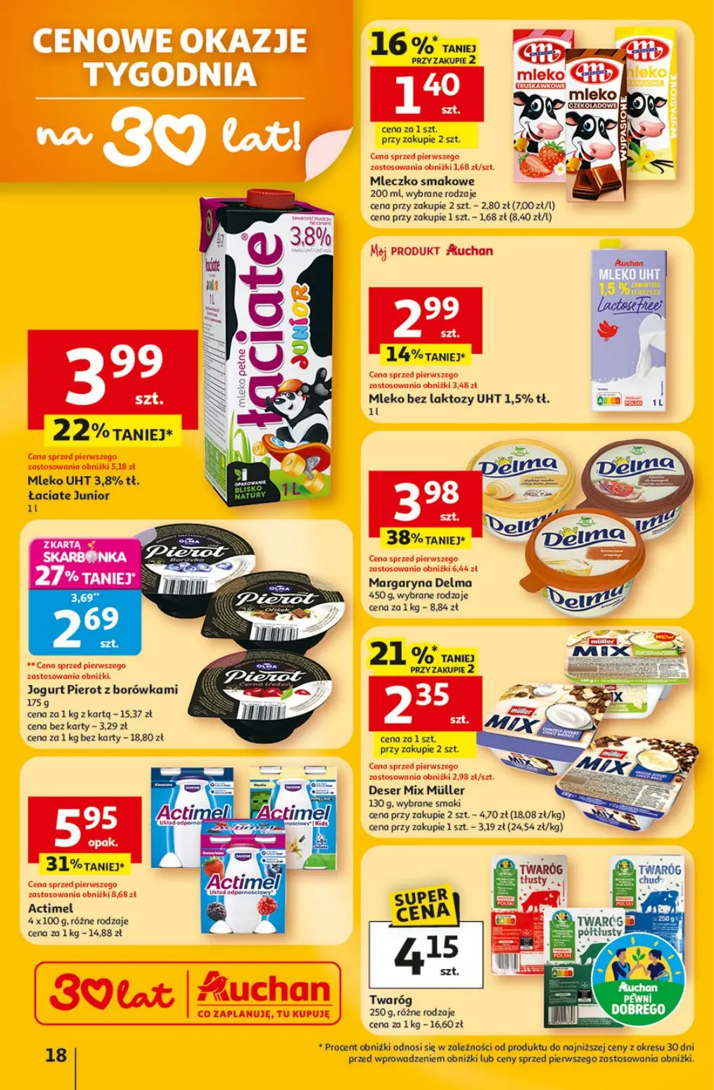 gazetka promocyjna Auchan Forma sama nie przyleci! - Strona 18