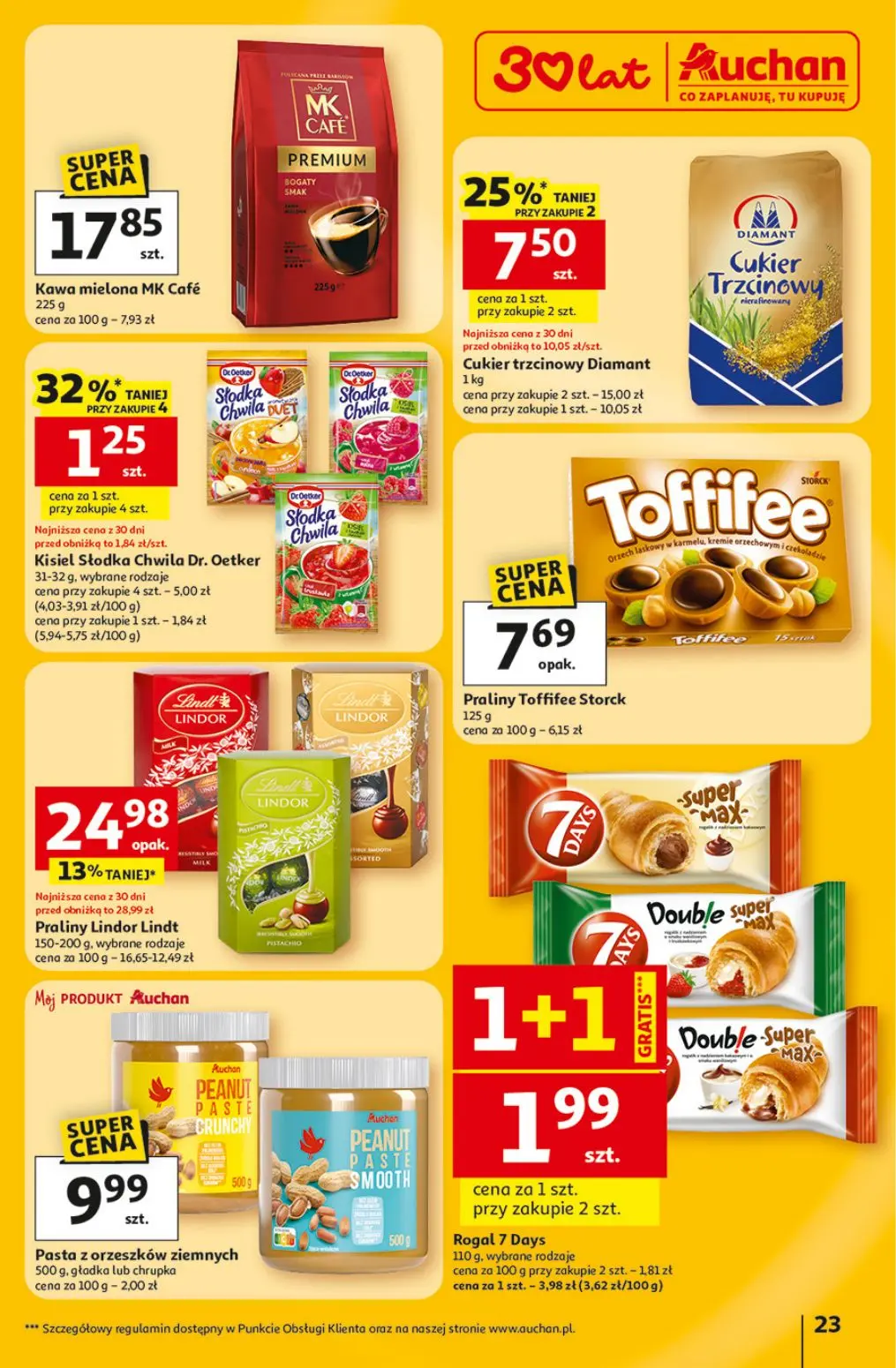 gazetka promocyjna Auchan Forma sama nie przyleci! - Strona 23