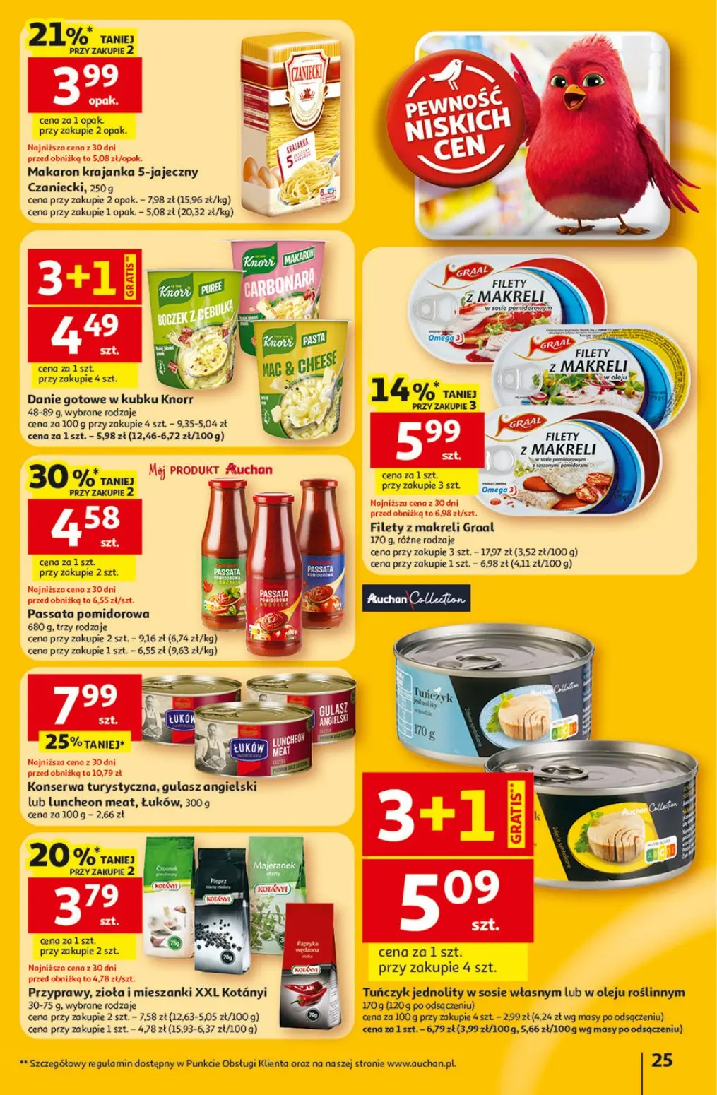 gazetka promocyjna Auchan Forma sama nie przyleci! - Strona 25