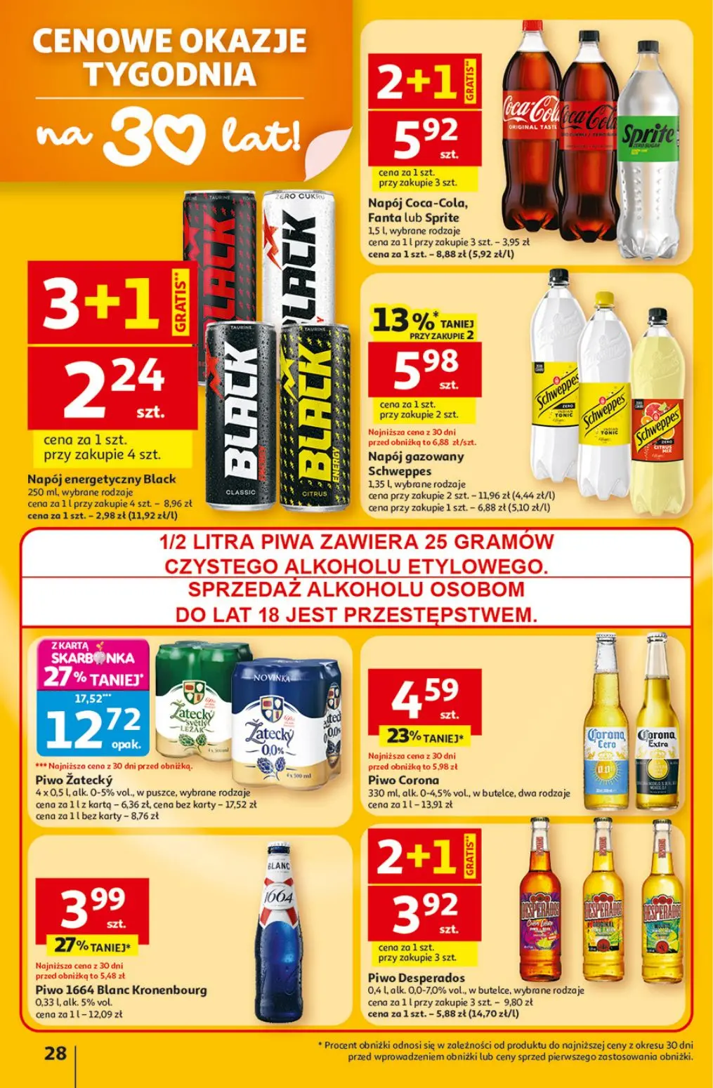 gazetka promocyjna Auchan Forma sama nie przyleci! - Strona 28