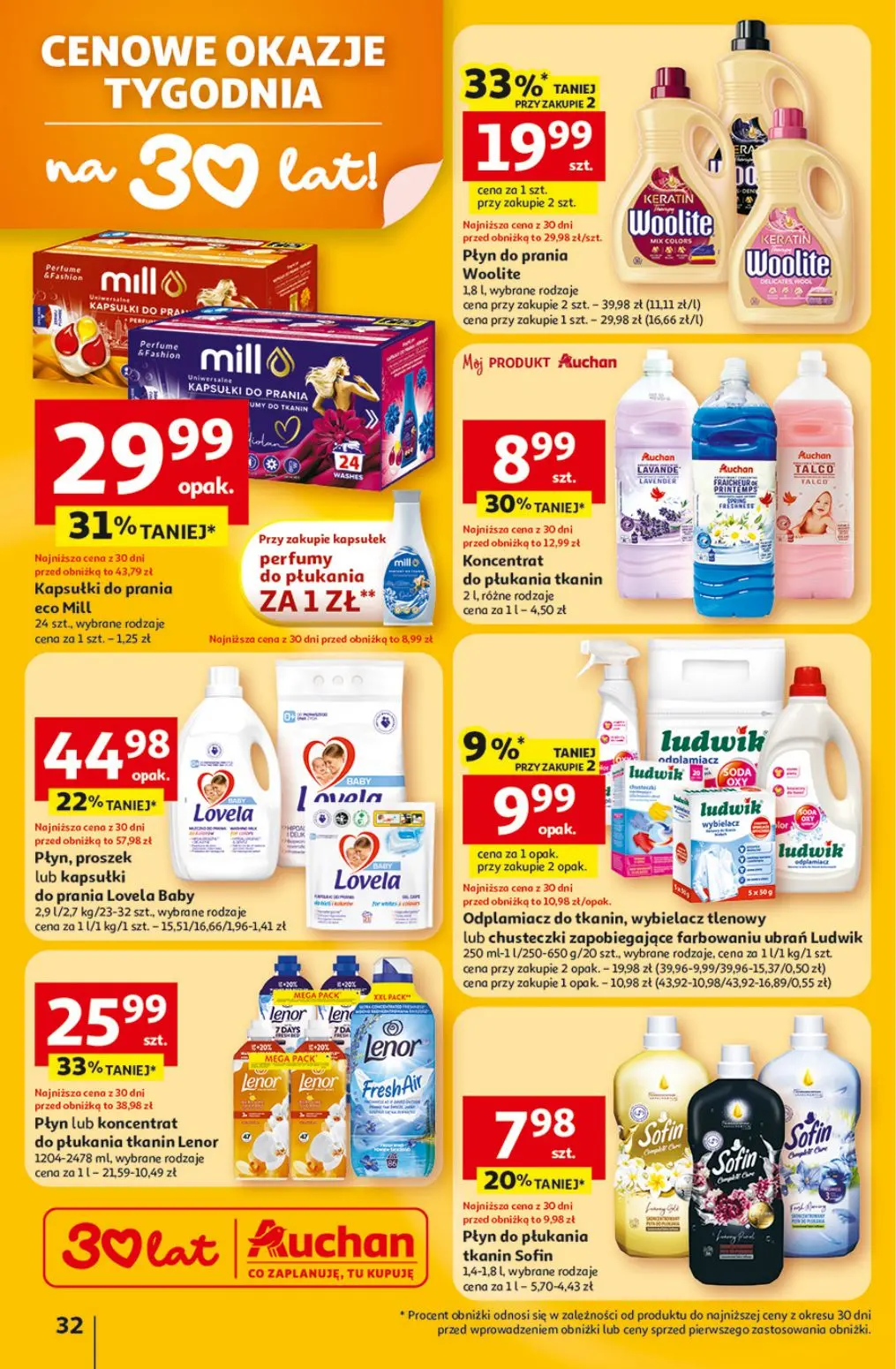 gazetka promocyjna Auchan Forma sama nie przyleci! - Strona 32