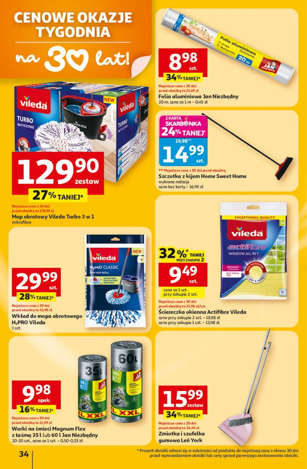 gazetka promocyjna Auchan Forma sama nie przyleci! - Strona 34