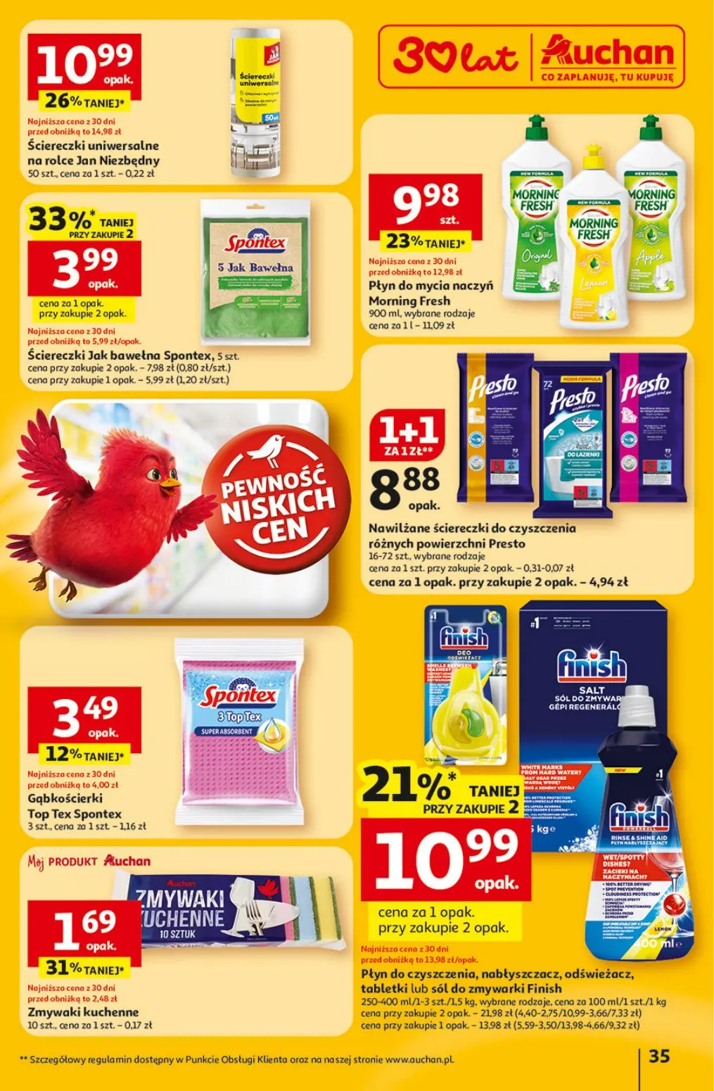 gazetka promocyjna Auchan Forma sama nie przyleci! - Strona 35