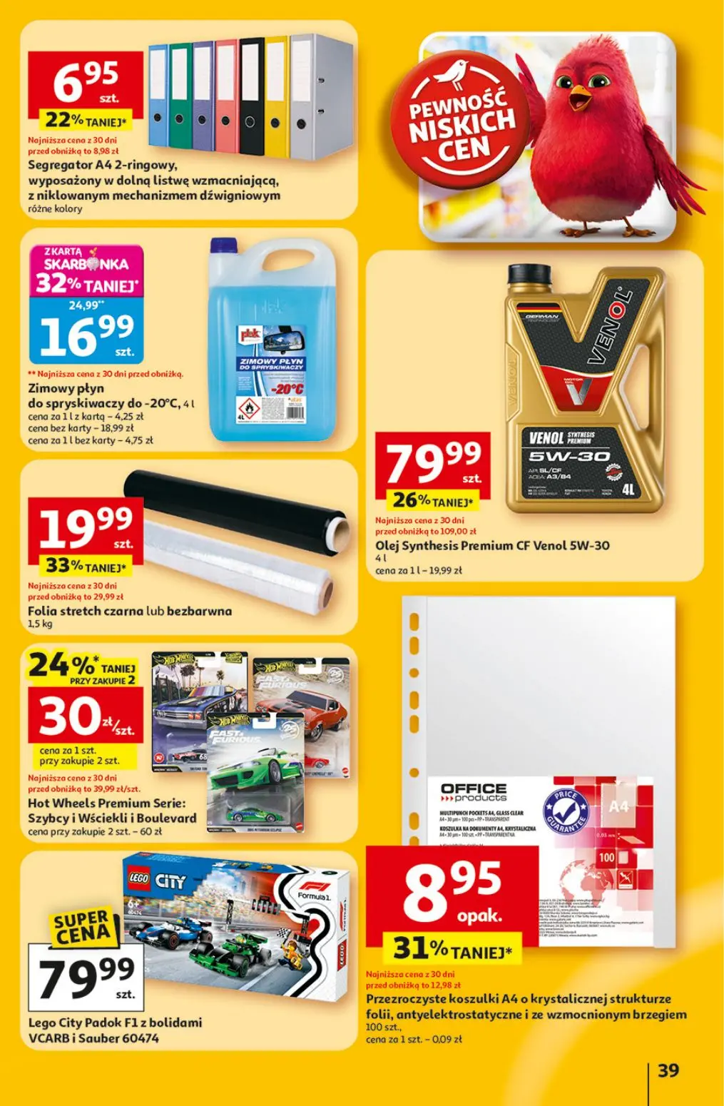 gazetka promocyjna Auchan Forma sama nie przyleci! - Strona 39