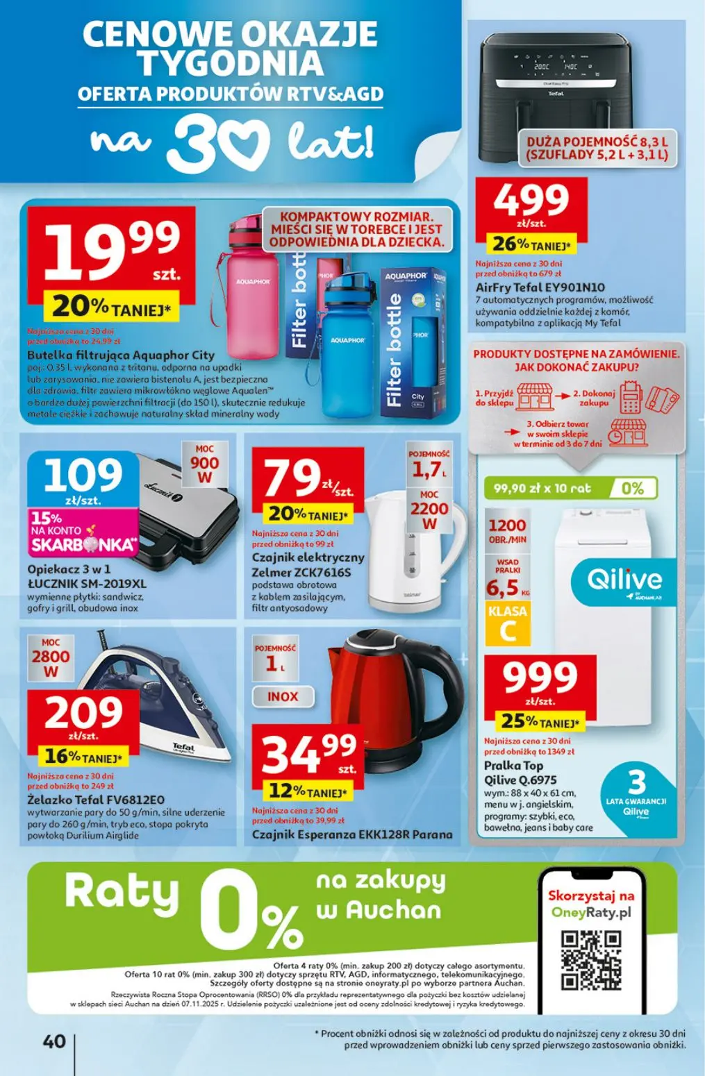 gazetka promocyjna Auchan Forma sama nie przyleci! - Strona 40