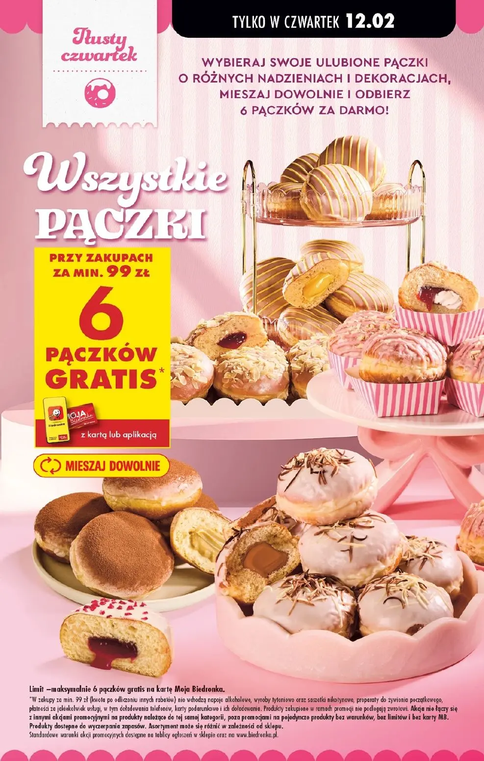 gazetka promocyjna Biedronka Święto pączków - tylko w czwartek - Strona 3