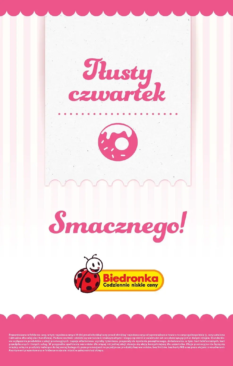 gazetka promocyjna Biedronka Święto pączków - tylko w czwartek - Strona 7