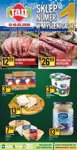 Gazetka promocyjna Jan, ważna od 2026-02-12 do 2026-02-18.