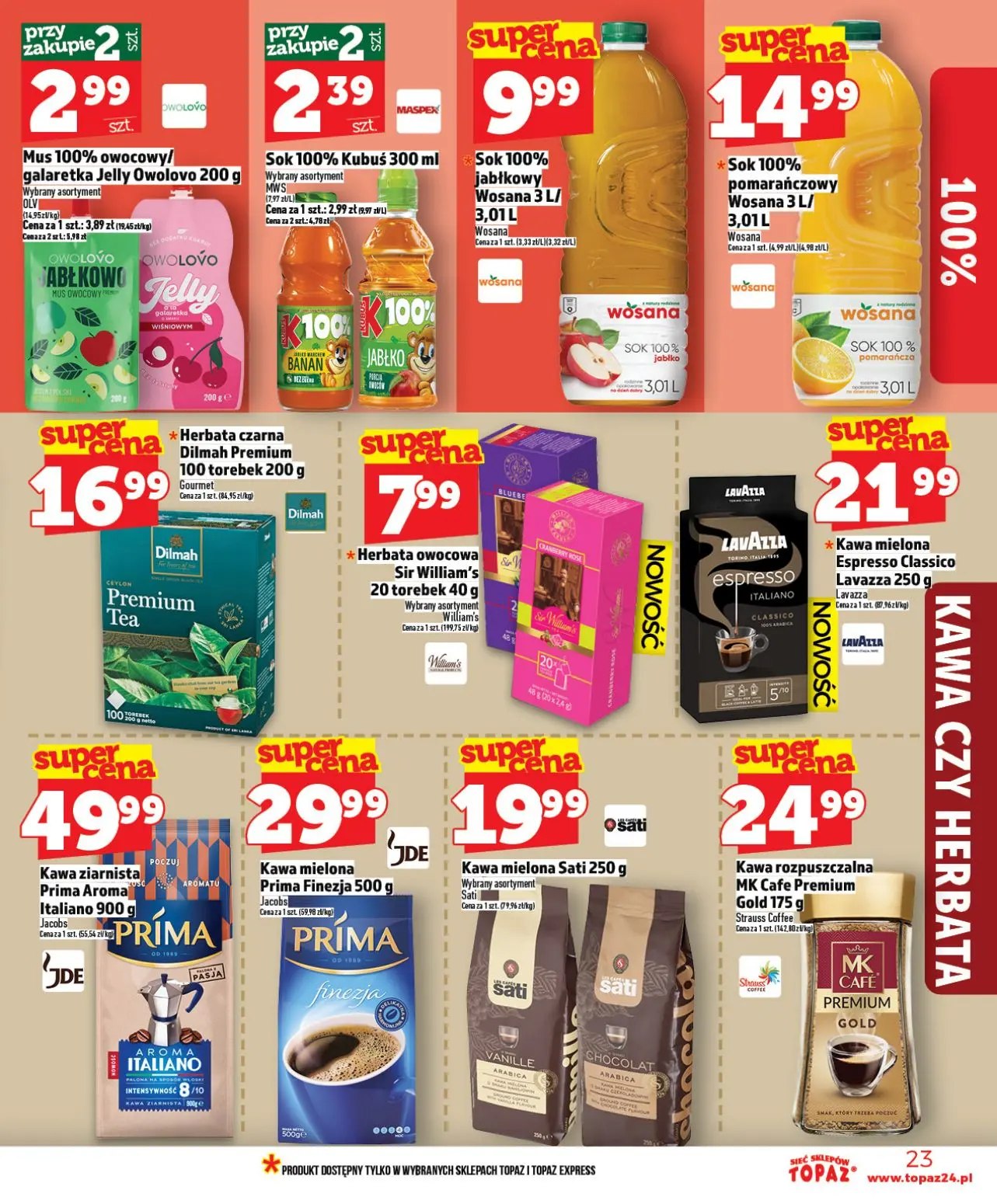 gazetka promocyjna Topaz Warszawa - Strona 23