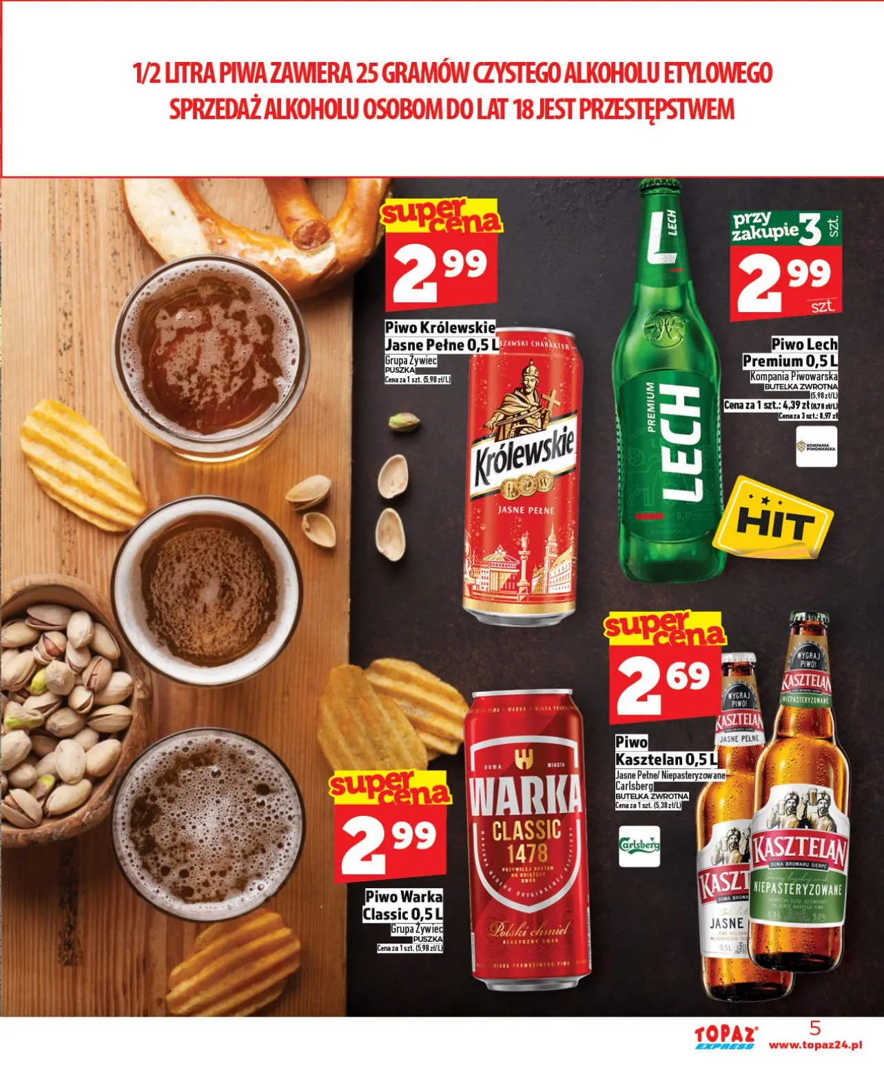 gazetka promocyjna Topaz Express - Strona 5