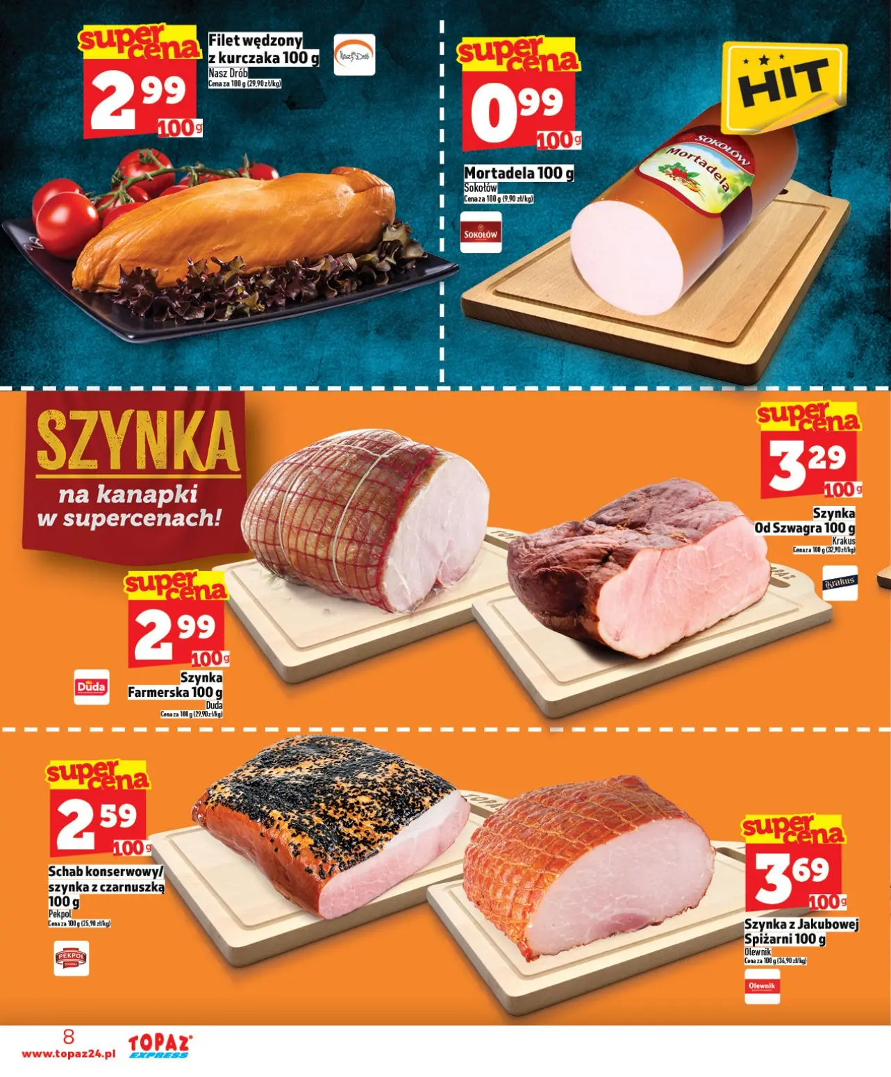 gazetka promocyjna Topaz Express - Strona 8