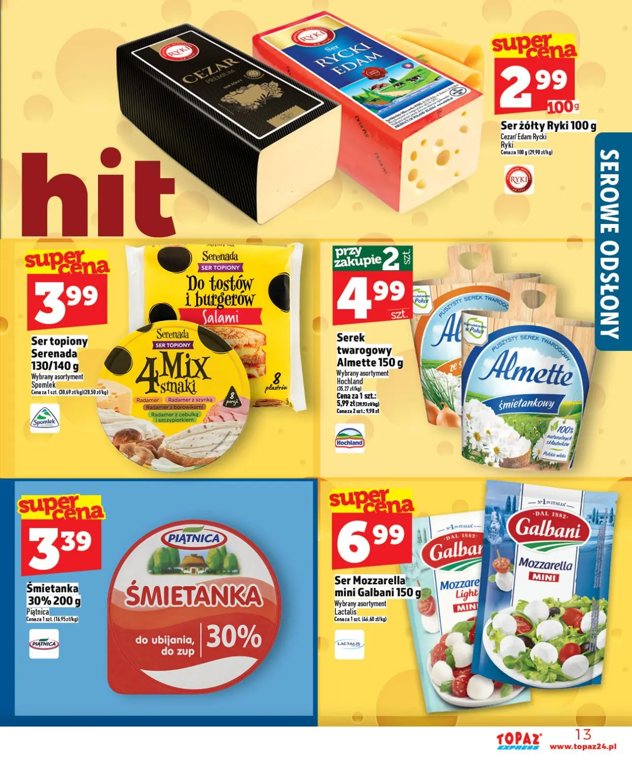 gazetka promocyjna Topaz Express - Strona 13