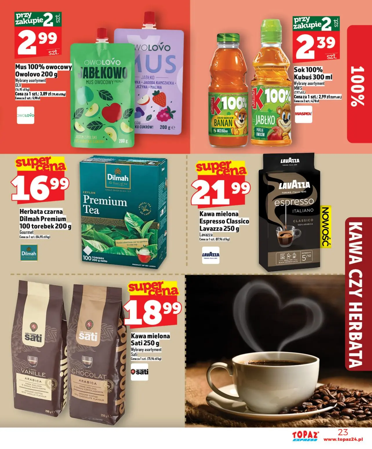 gazetka promocyjna Topaz Express - Strona 23