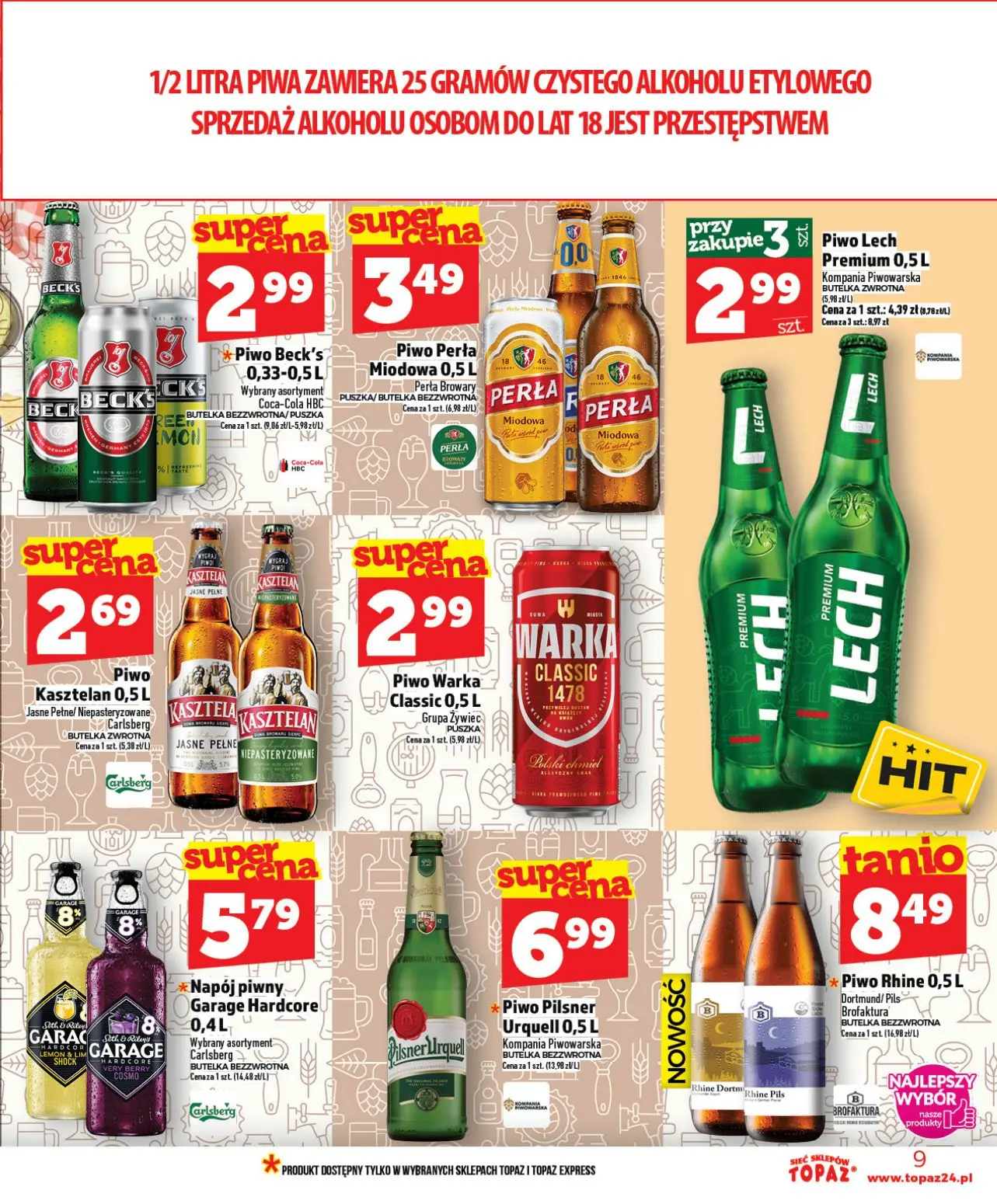 gazetka promocyjna Topaz Ceny małe - Strona 9