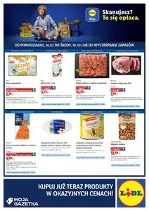 Gazetka promocyjna LIDL, ważna od 2026-02-16 do 2026-02-18.