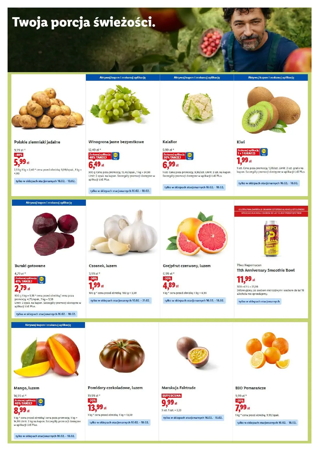 gazetka promocyjna LIDL Lidl plus. Skanujesz - To się opłaca - Strona 3