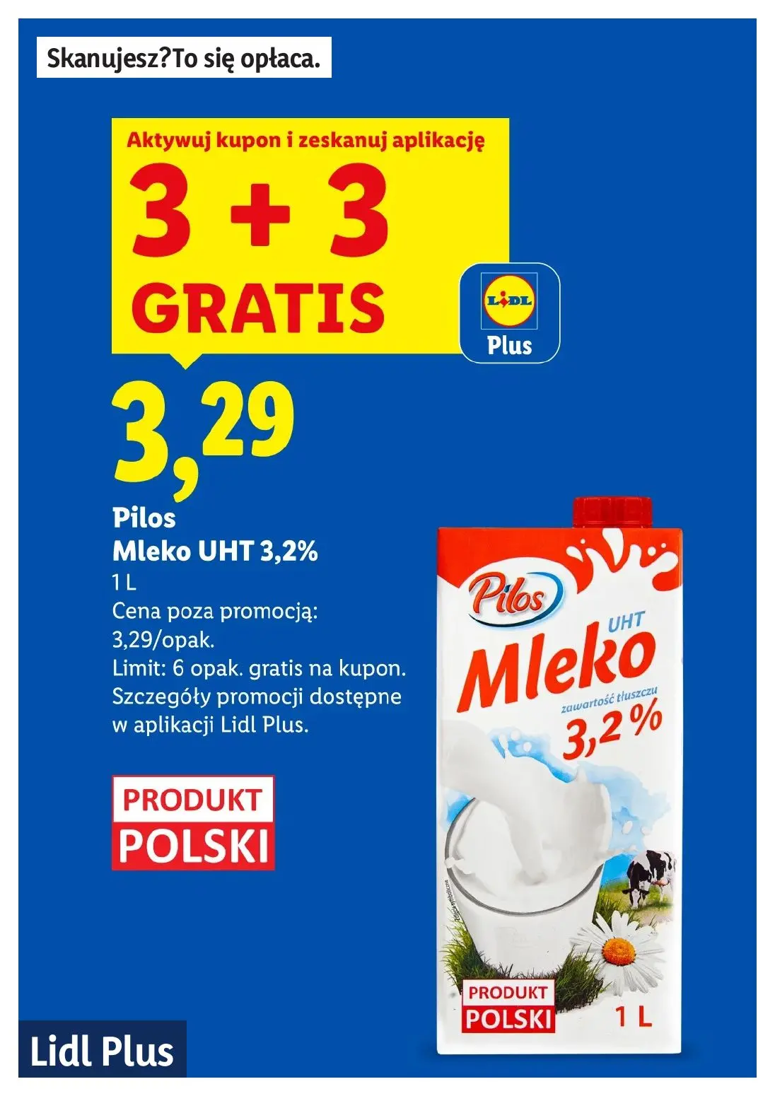 gazetka promocyjna LIDL Lidl plus. Skanujesz - To się opłaca - Strona 6
