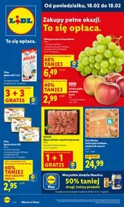 Gazetka promocyjna LIDL, ważna od 2026-02-16 do 2026-02-18.